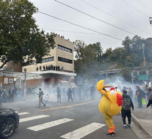 Federal judge continues to restrict agents’ use of tear gas on protesters at Portland ICE facility